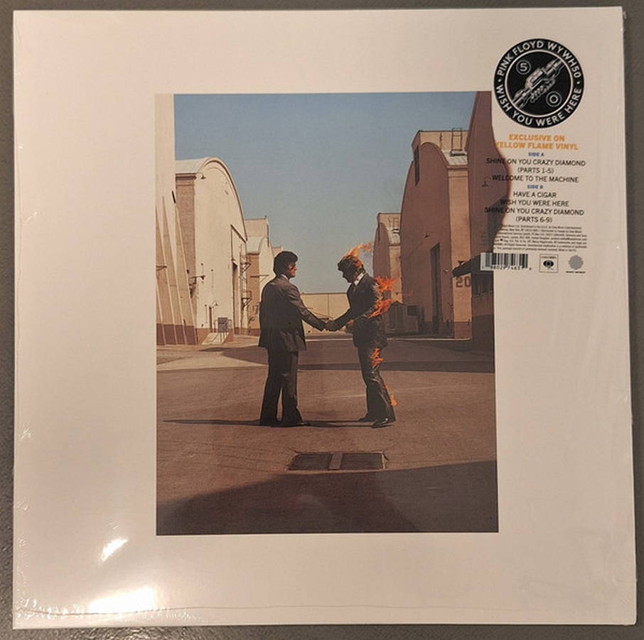 Pink Floyd – Wish You Were Here (yellow flame)